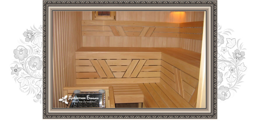 Отделка парилок и саун
