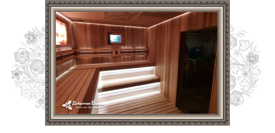 Отделка парилок и саун