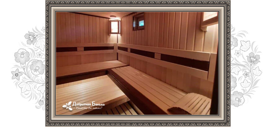Отделка парилок и саун