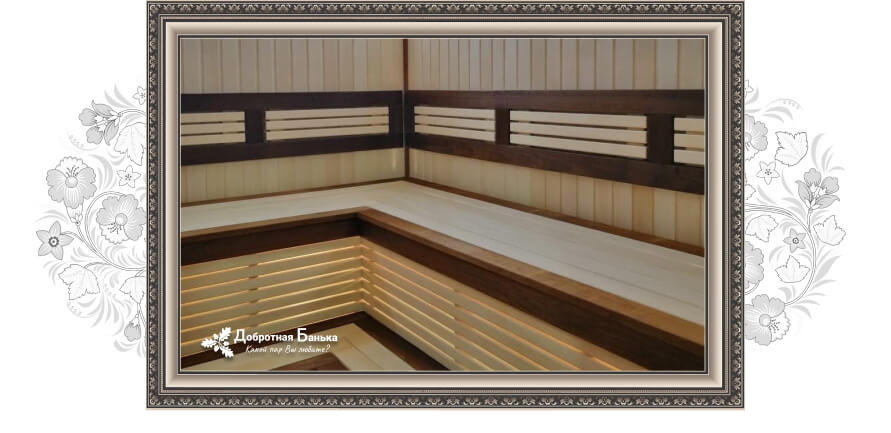 Отделка парилок и саун