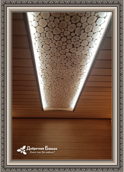 Отделка парной вагонкой штиль из ольхи