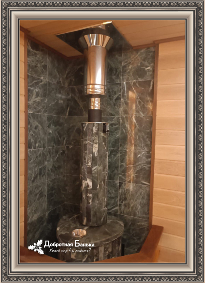 Отделка парной вагонкой штиль из ольхи