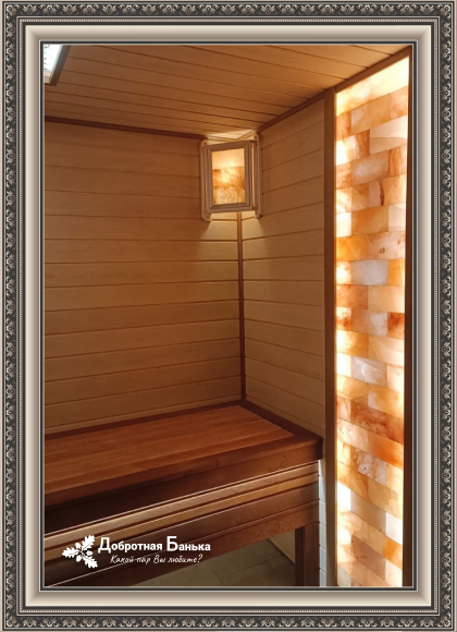 Отделка парной вагонкой штиль из ольхи