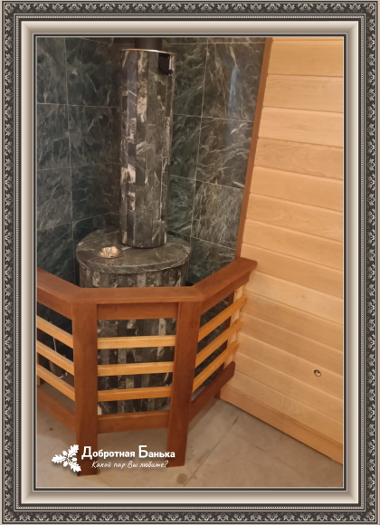 Отделка парной вагонкой штиль из ольхи